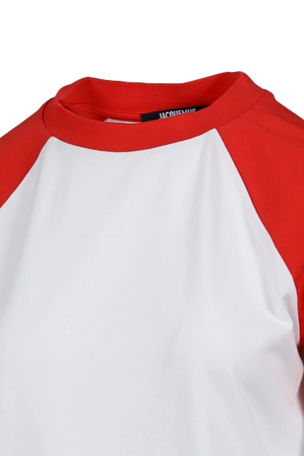 Le Mini Tshirt Baseball / Wht Red