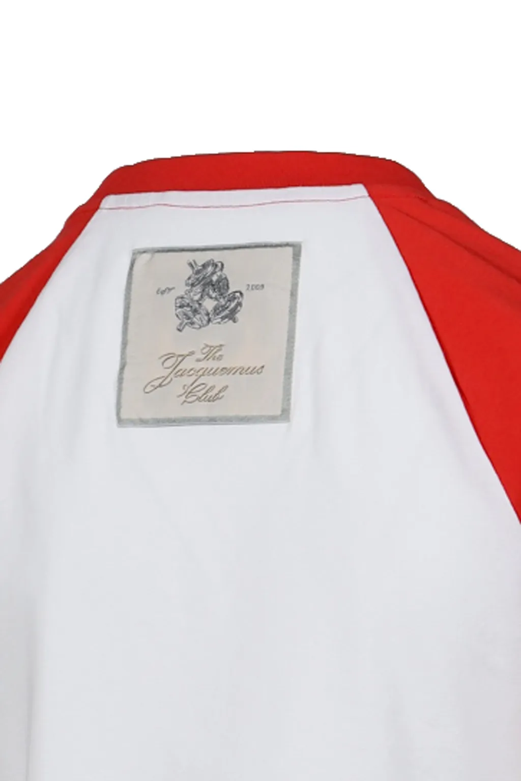 Le Mini Tshirt Baseball / Wht Red