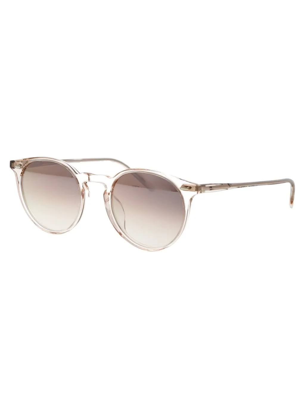 Oliver Peoples N.02 Sun Round Frame Sunglasses