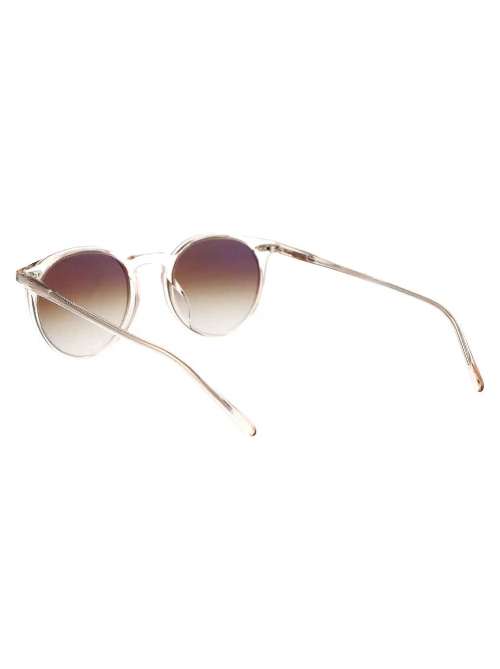Oliver Peoples N.02 Sun Round Frame Sunglasses