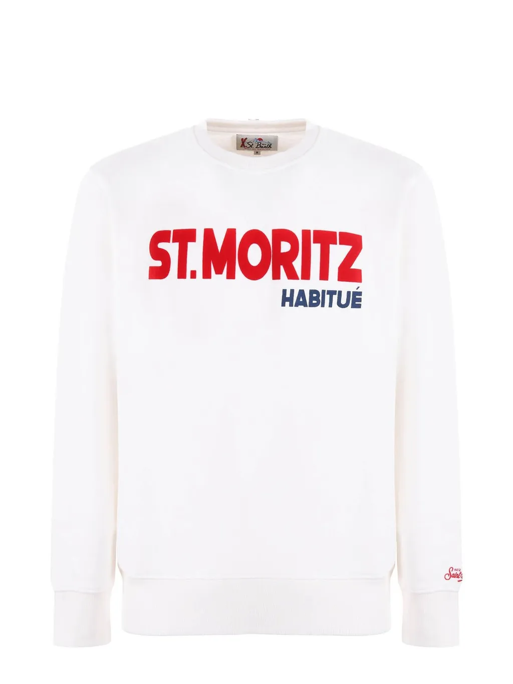 Mc2 Saint Barth Soho Flocked Sweatshirt