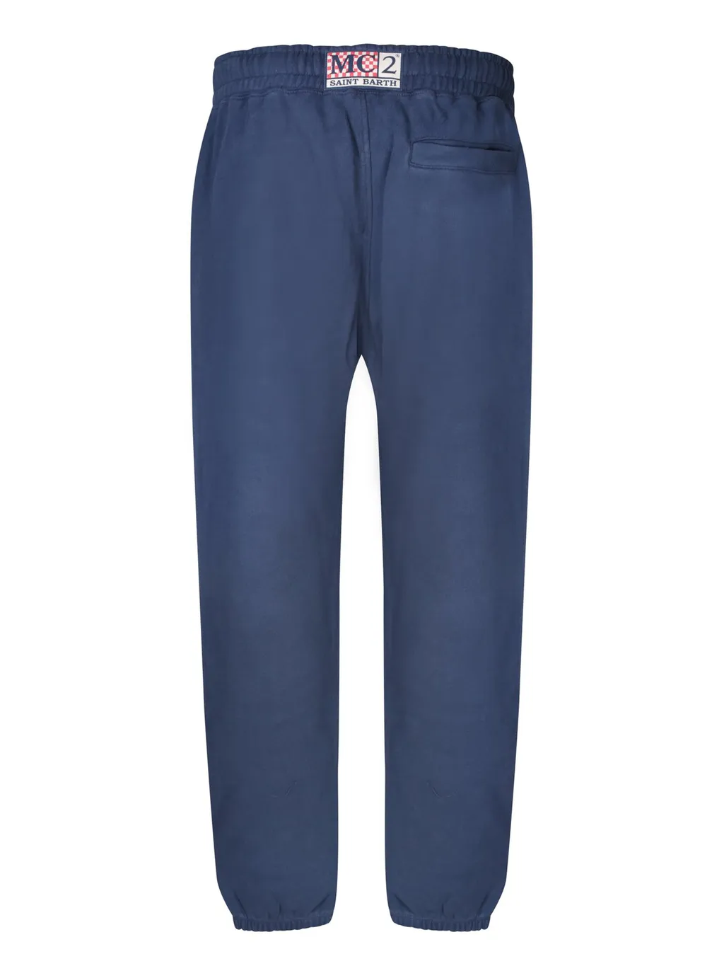 Mc2 Saint Barth Logo Patch Drawstring Pants