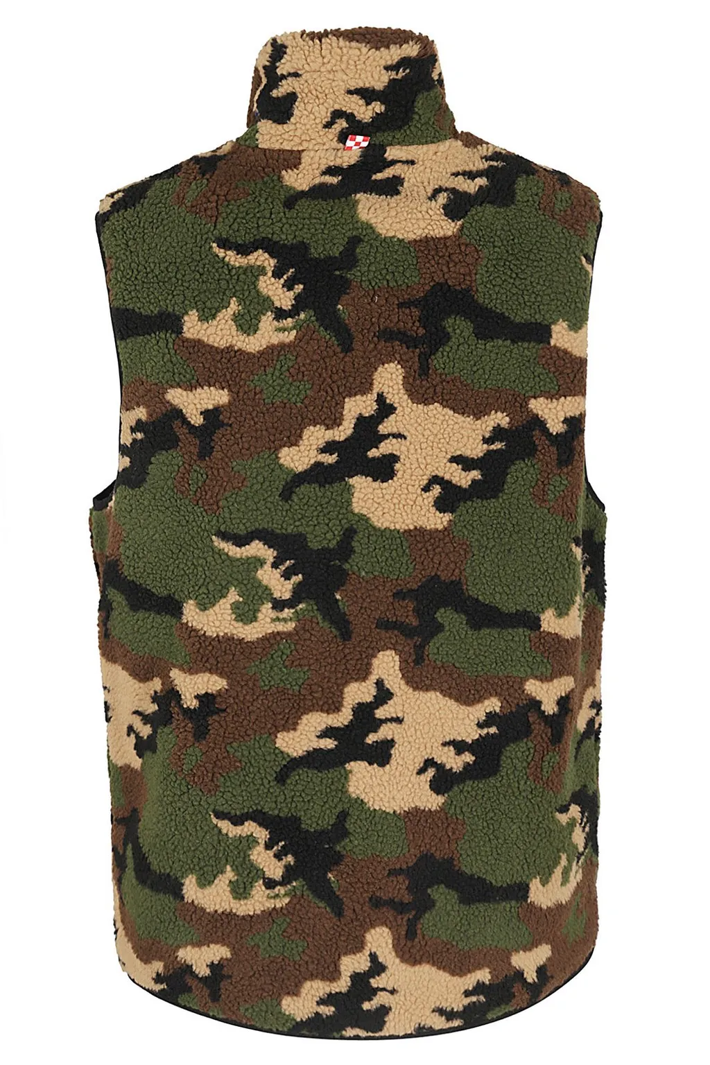 Mc2 Saint Barth Zip-Up High Neck Gilet