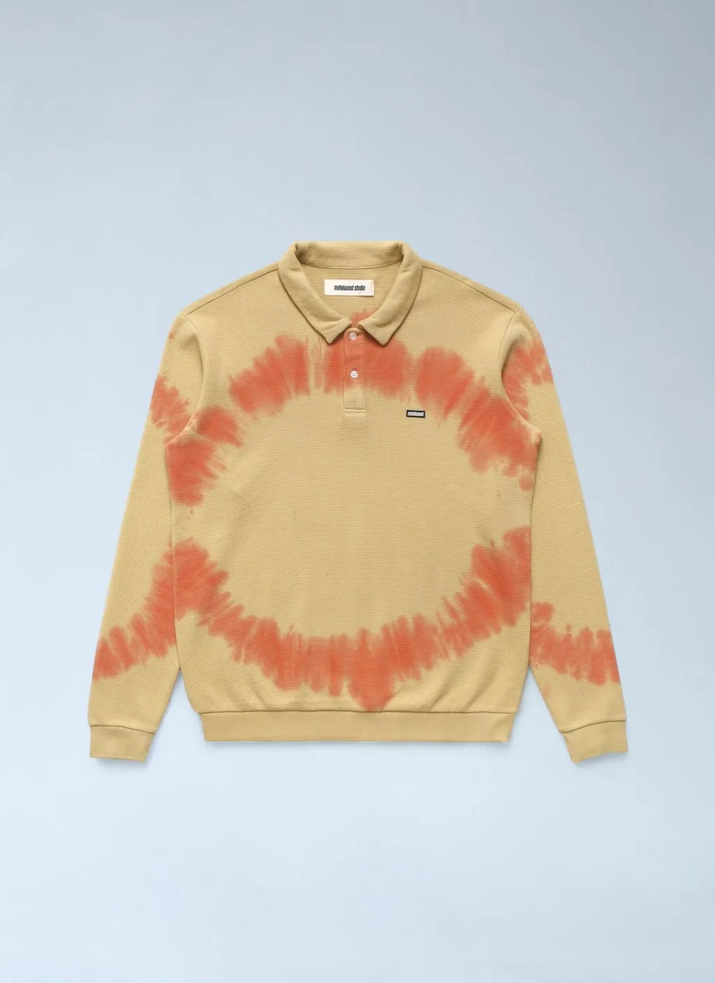 Metalwood Studio Tie-Dye Logo Polo Shirts