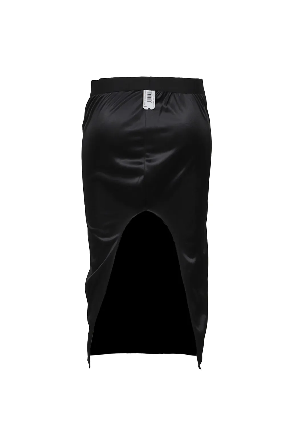 Poly Jersey Pencil Skirt / Blk