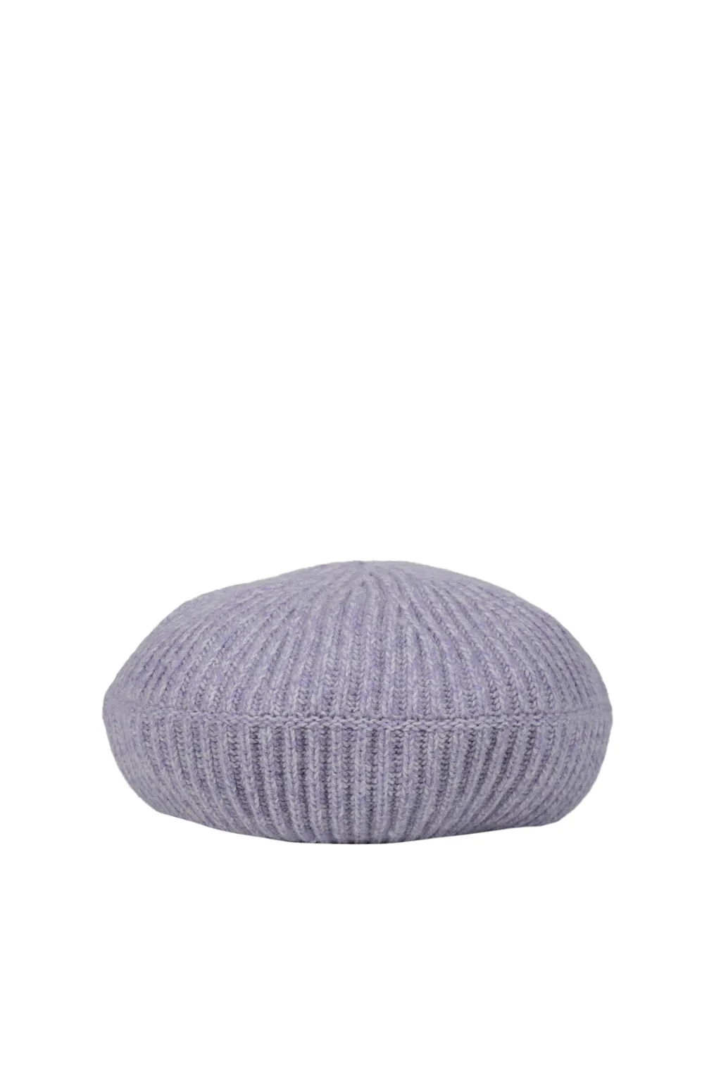 Structured Rib Beret / Lavender Blue