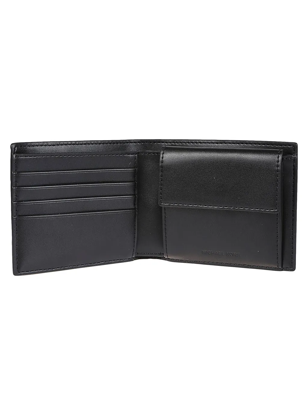 Michael Kors Hudson Embossed Bi-Fold Wallet