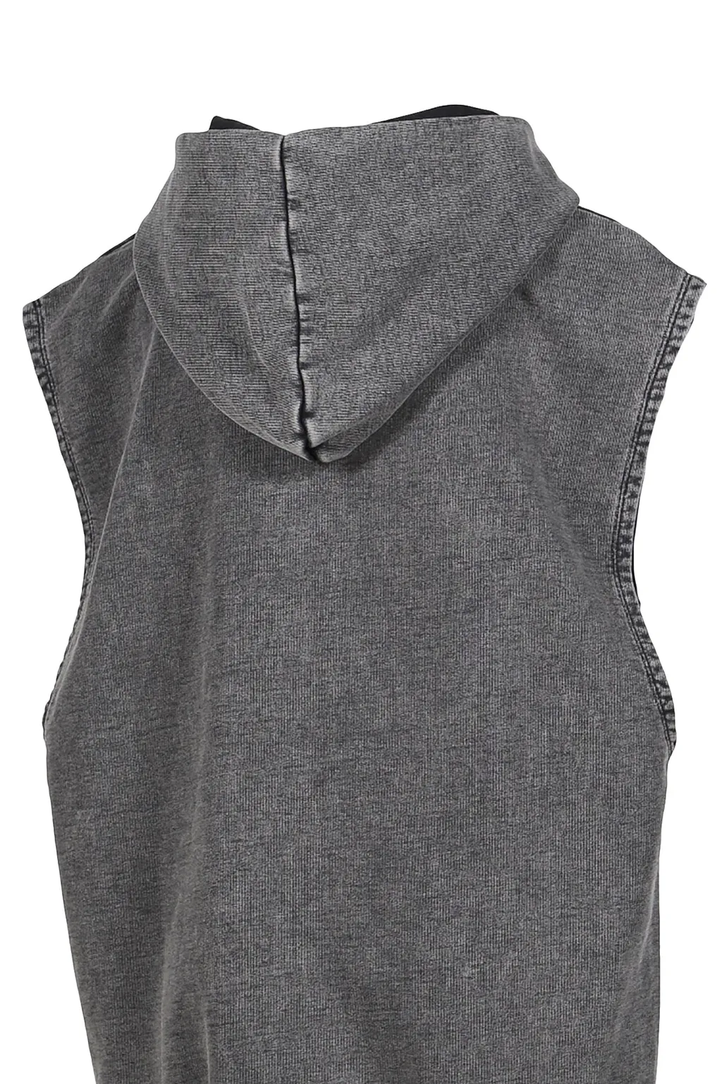 Sleeveless Hoodie / Gray