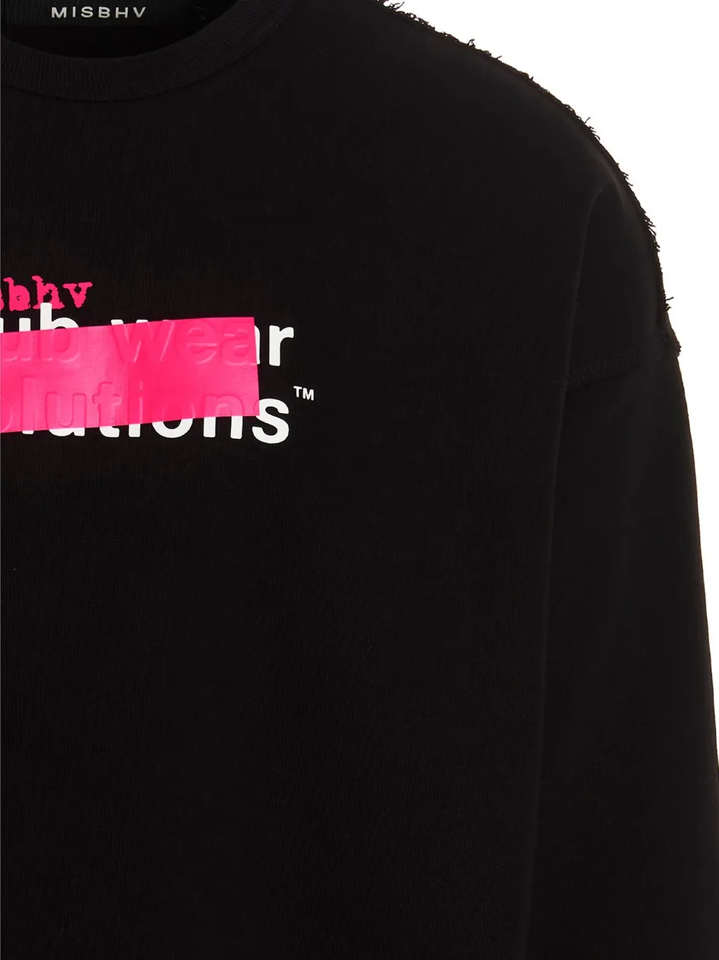 Misbhv Logo Printed Crewneck Sweatshirt