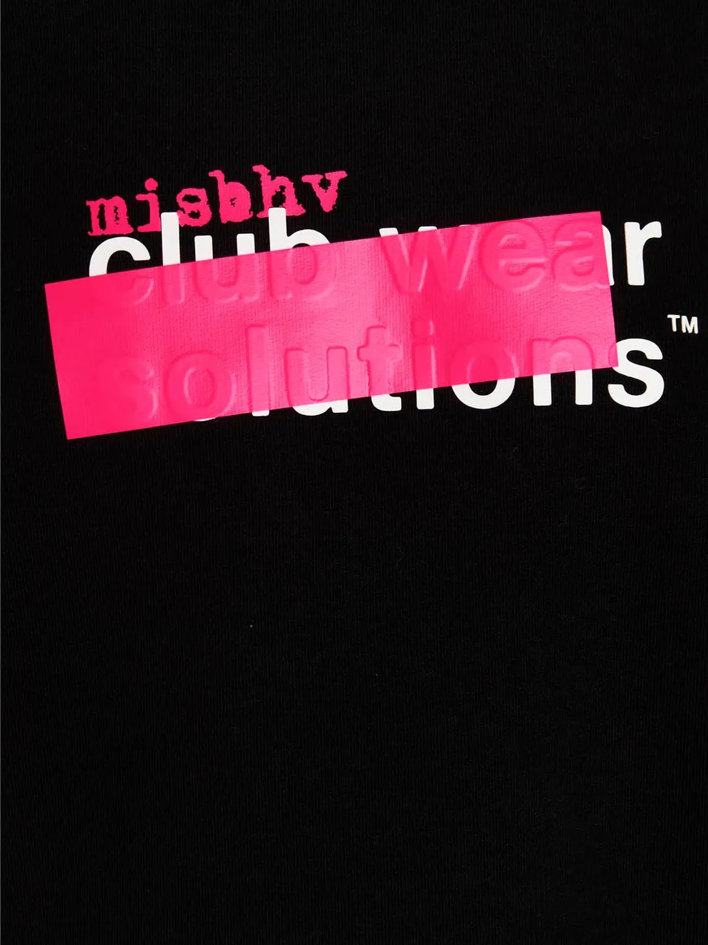 Misbhv Logo Printed Crewneck Sweatshirt