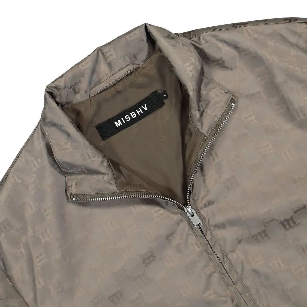 Misbhv Monogram Zipped Track Jacket