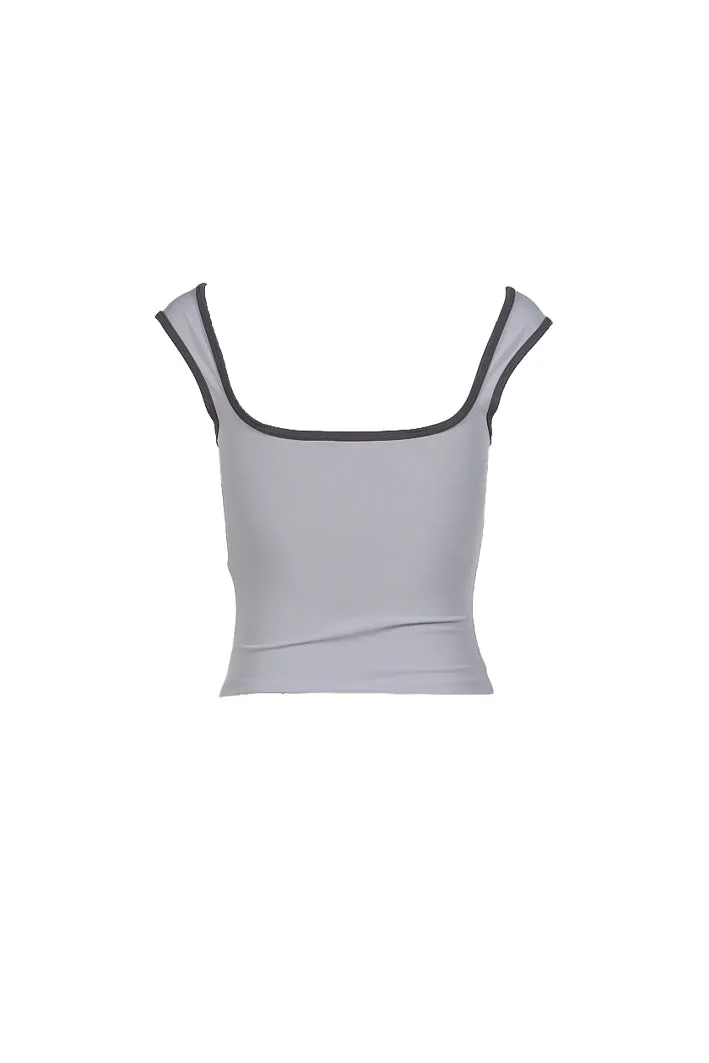 Lycra Sport Tank Top / Gry