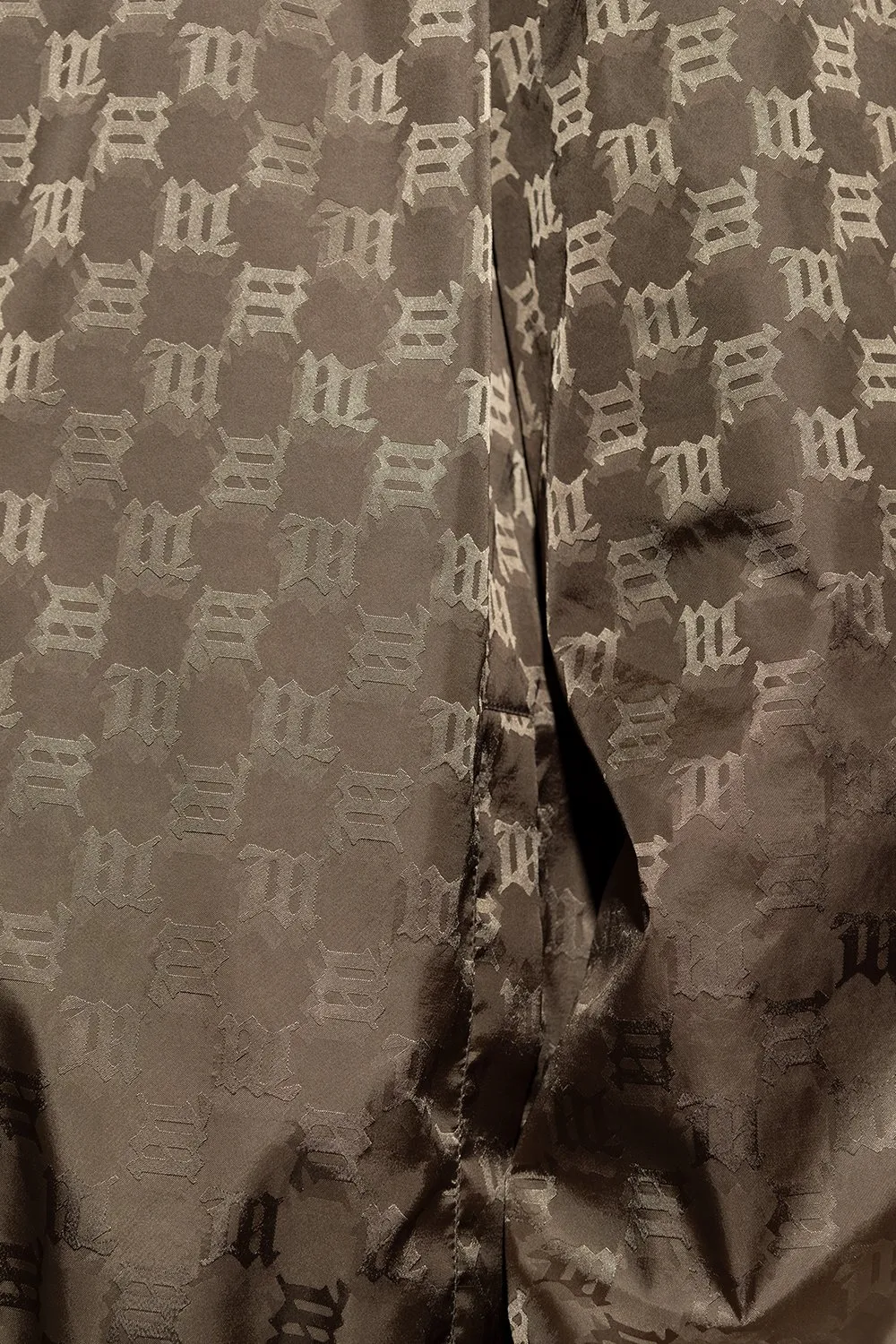 Misbhv Zip-Up Monogram Jacket