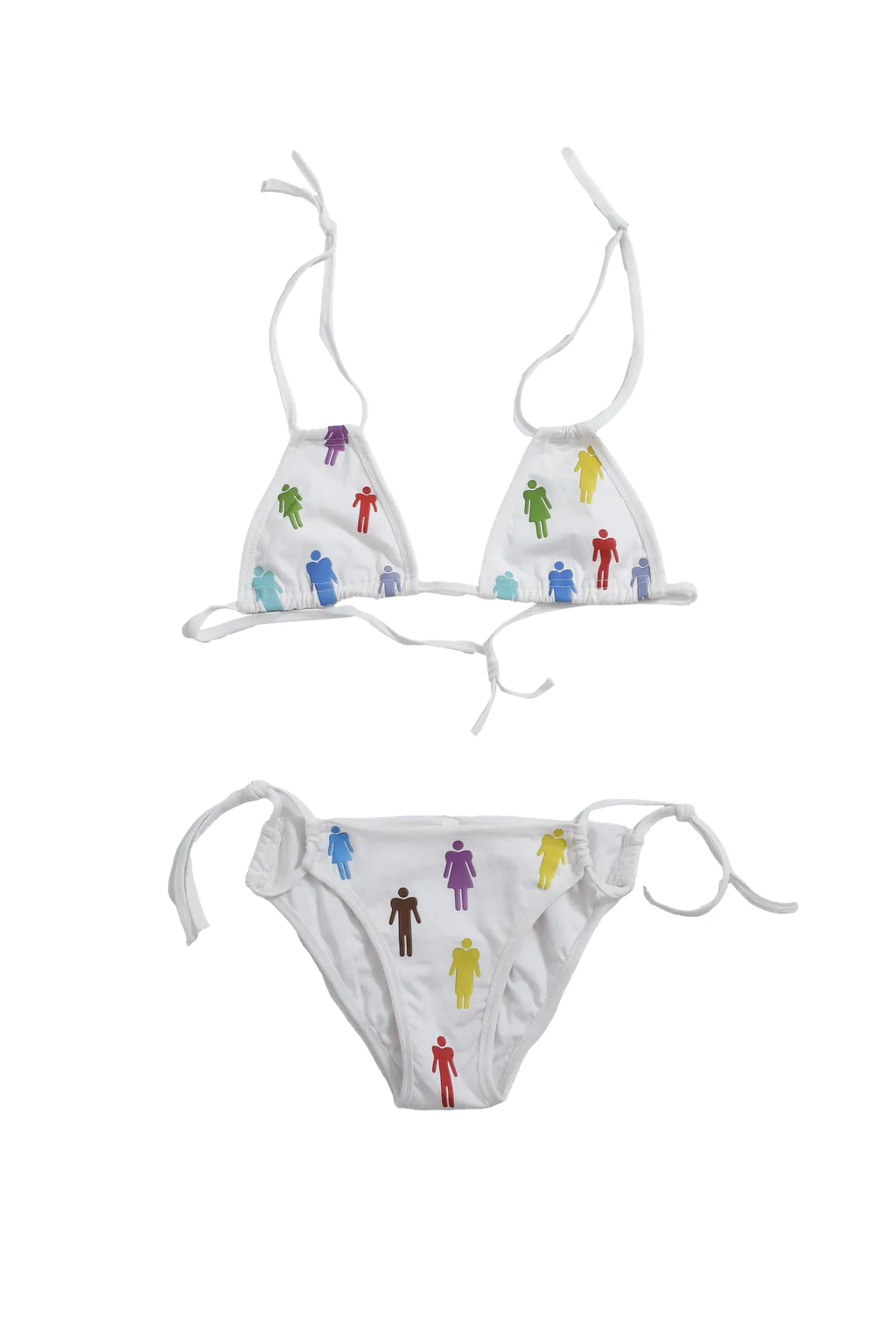 Ysww Sport Logo Bikini / Wht