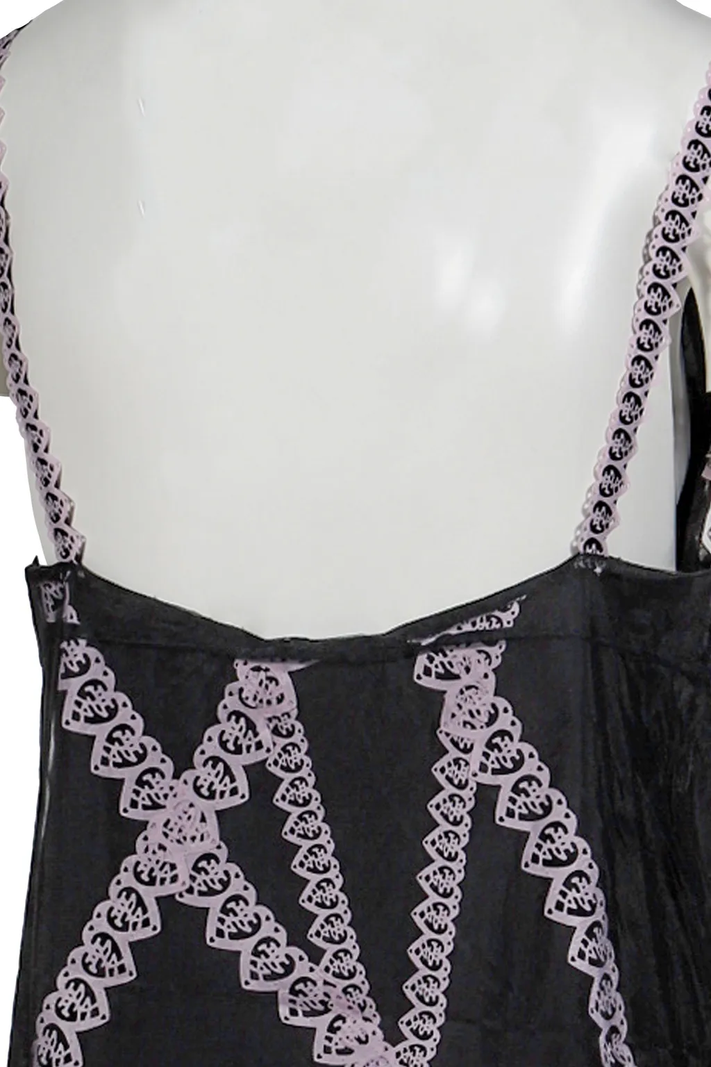 Lace Motif Suan Pan Dress / Blk