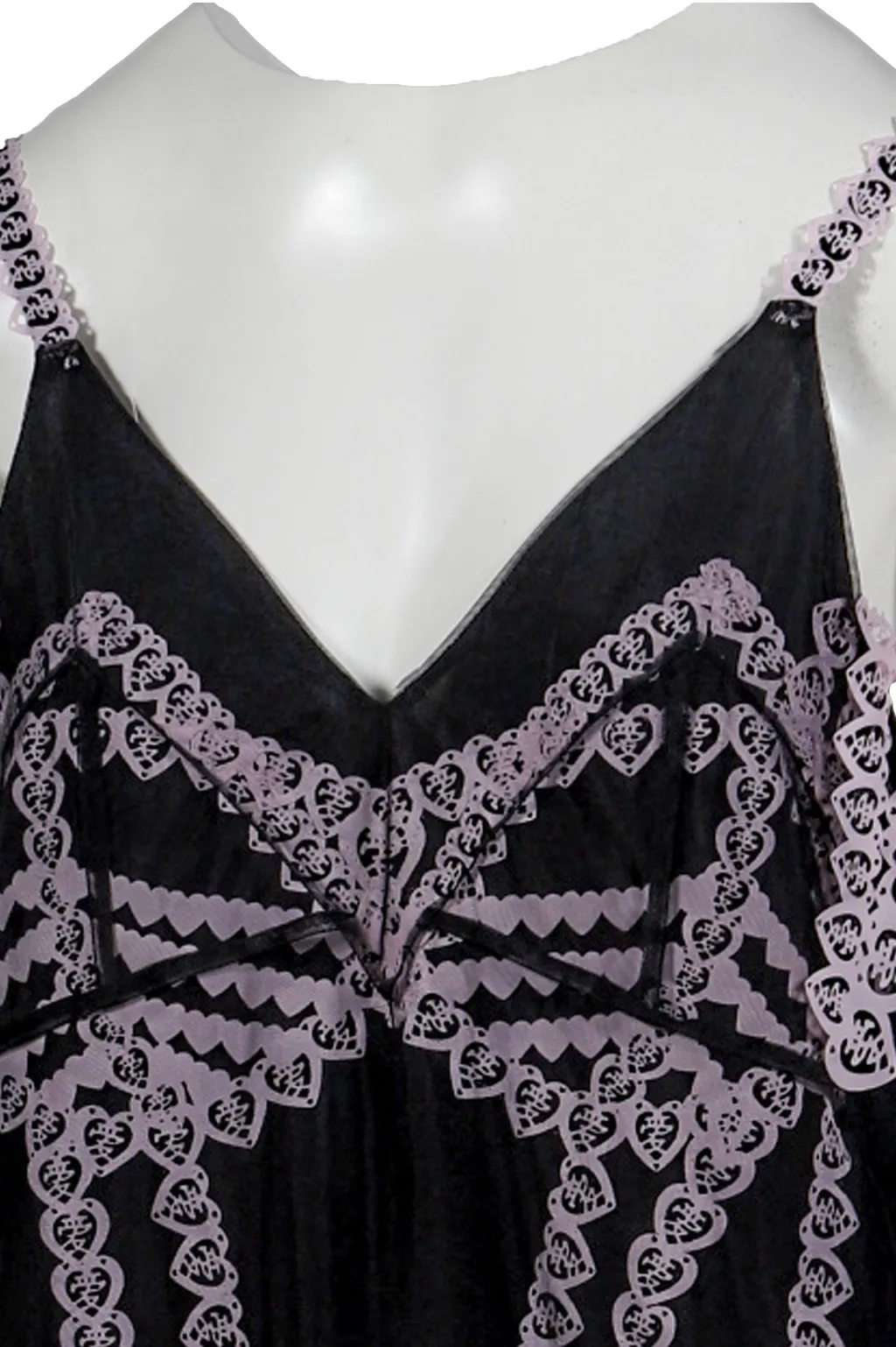 Lace Motif Suan Pan Dress / Blk