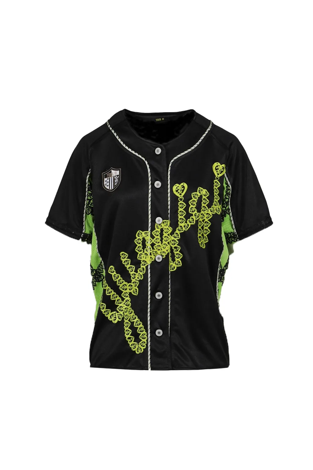 Lime Baseball Jersey / Grn