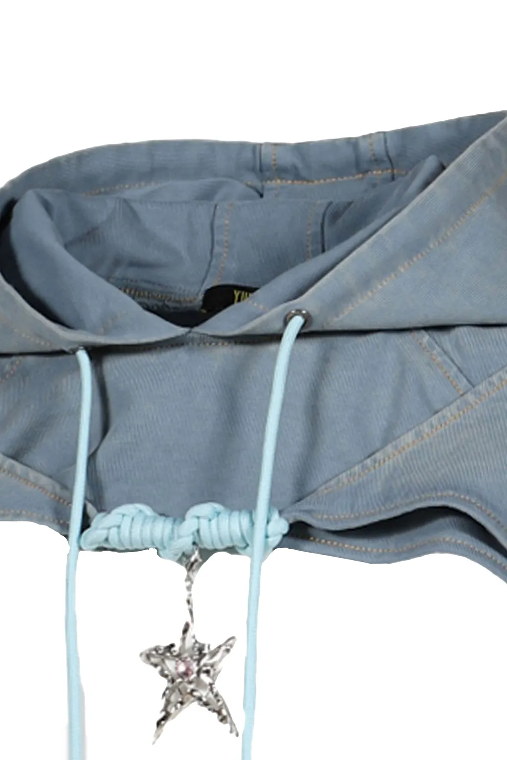 Micro Hoodie / Blu