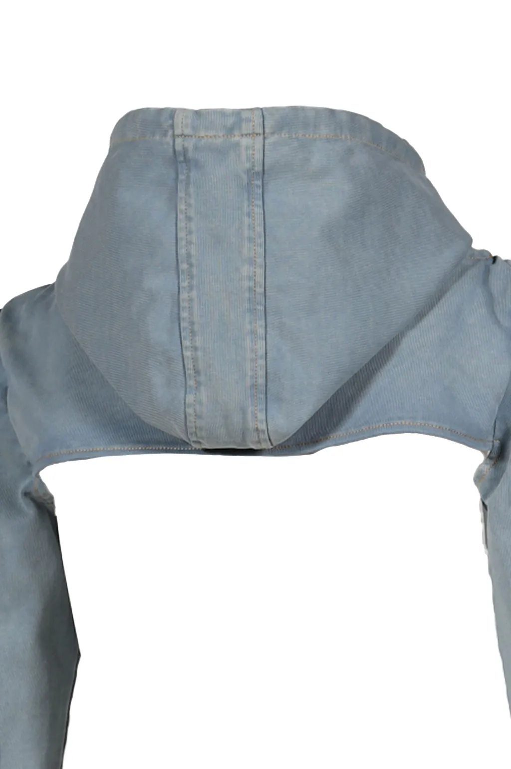 Micro Hoodie / Blu