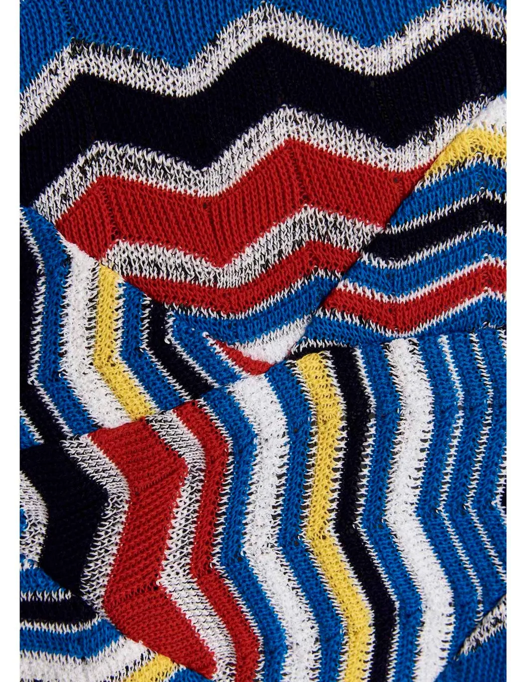 Missoni Zigzag Pattern Button-Up Cardigan