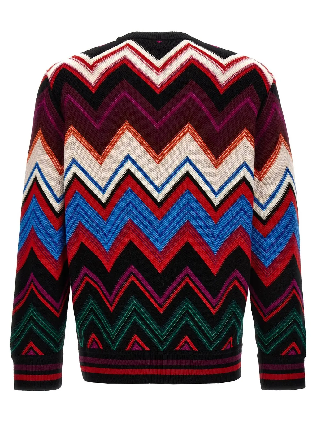 Missoni Zigzag Crewneck Knitted Jumper