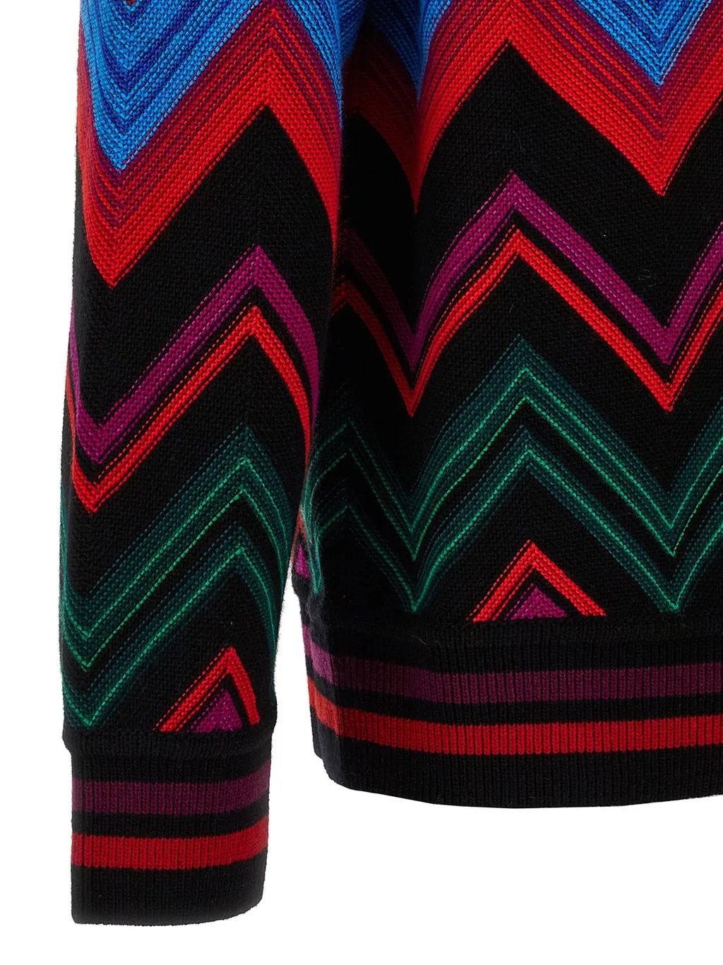 Missoni Zigzag Crewneck Knitted Jumper