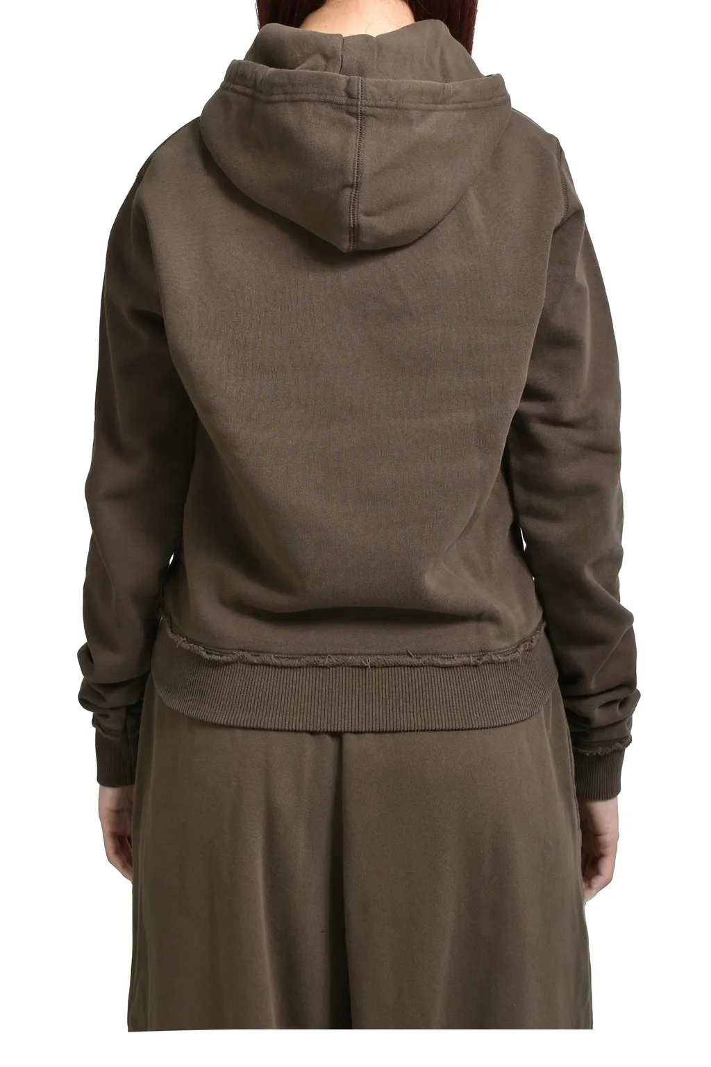 Chocolate Brown Mini Monster Hoodie / Brw
