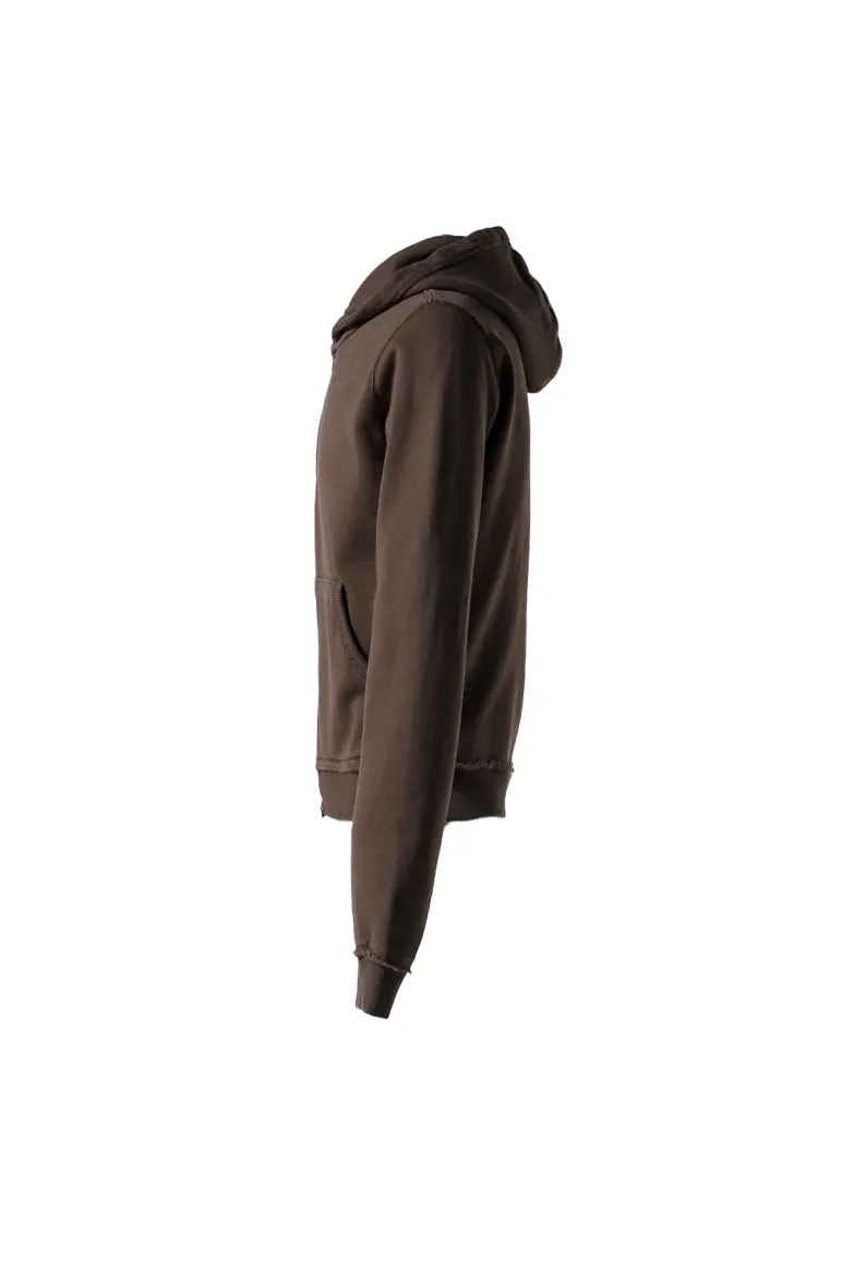 Chocolate Brown Mini Monster Hoodie / Brw