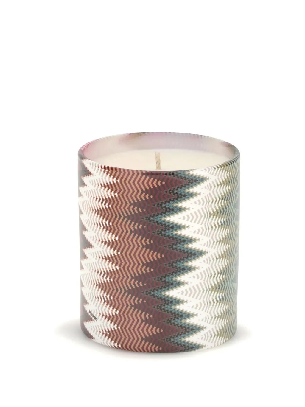 Missoni Home Zigzag Printed Cylindrical Shaped Candle