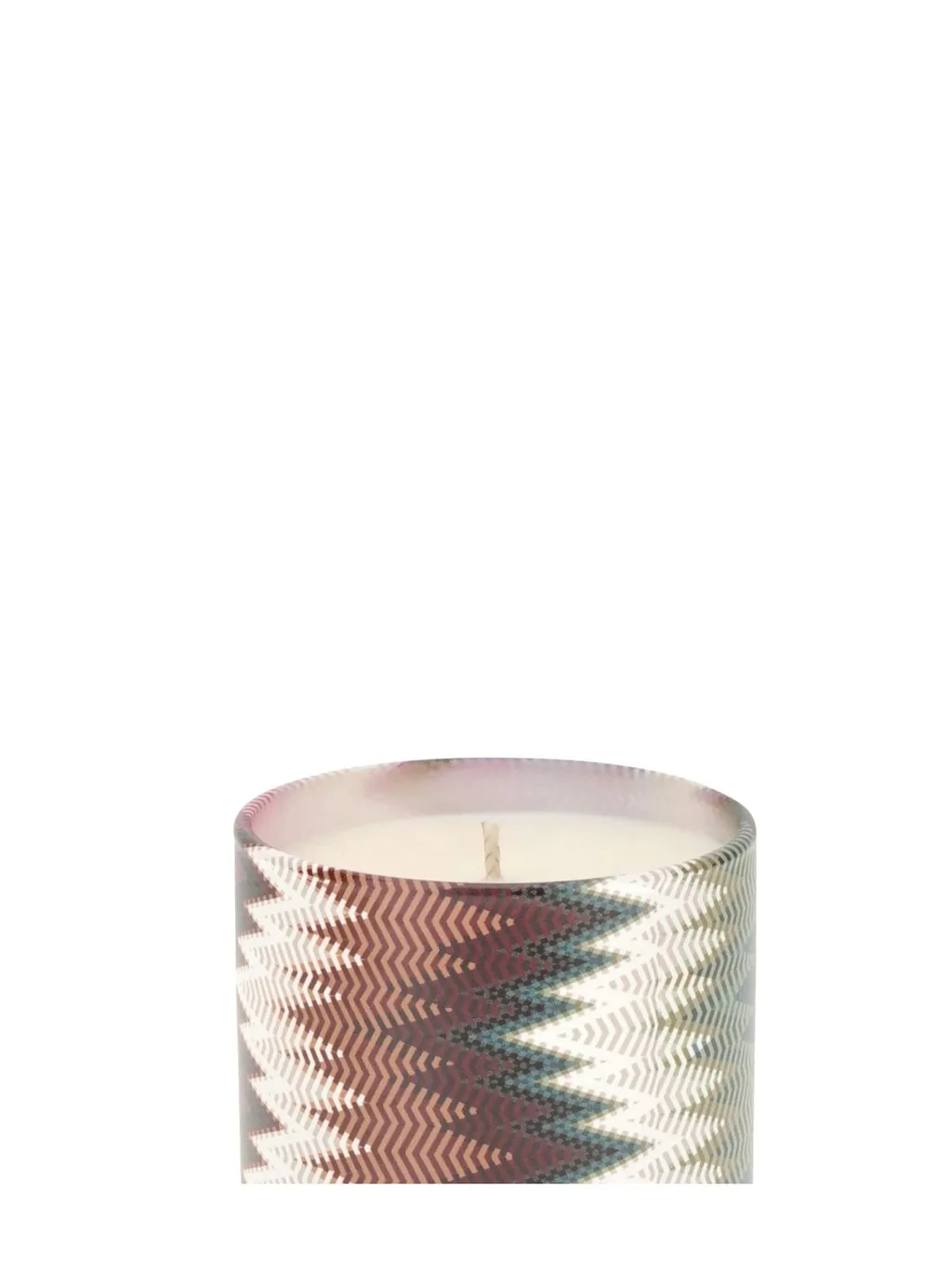 Missoni Home Zigzag Printed Cylindrical Shaped Candle