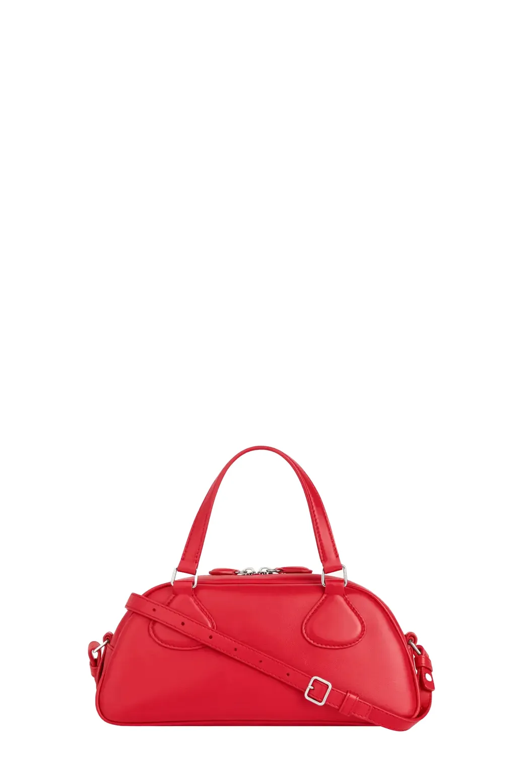 Friday Bowling Baguette Bag / Red