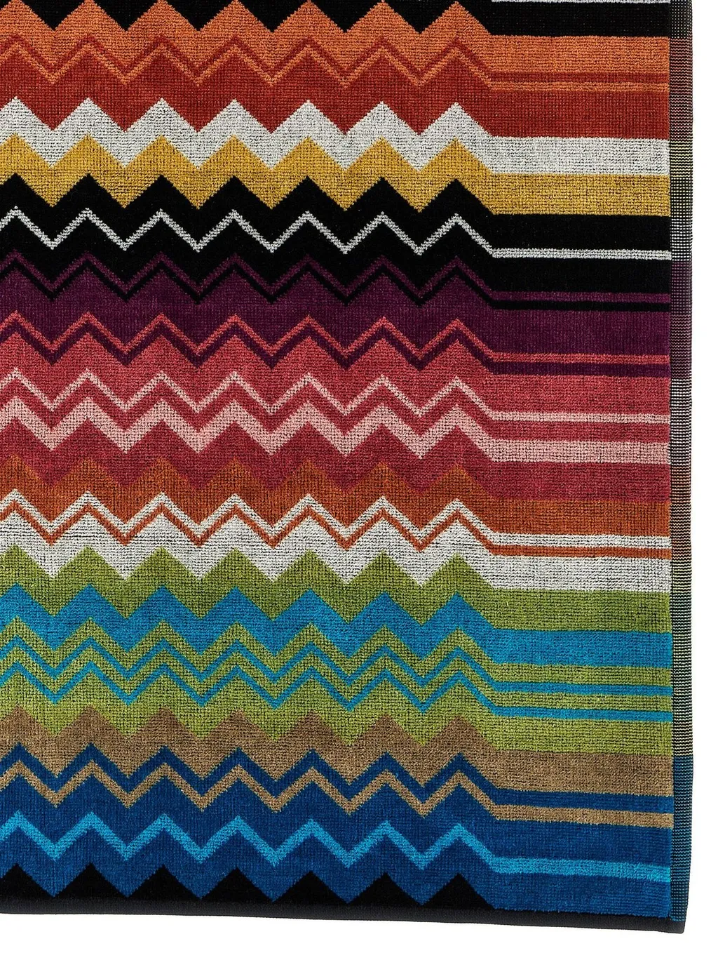 Missoni Home	Giacomo Zig-Zag Patterned Bath Towel