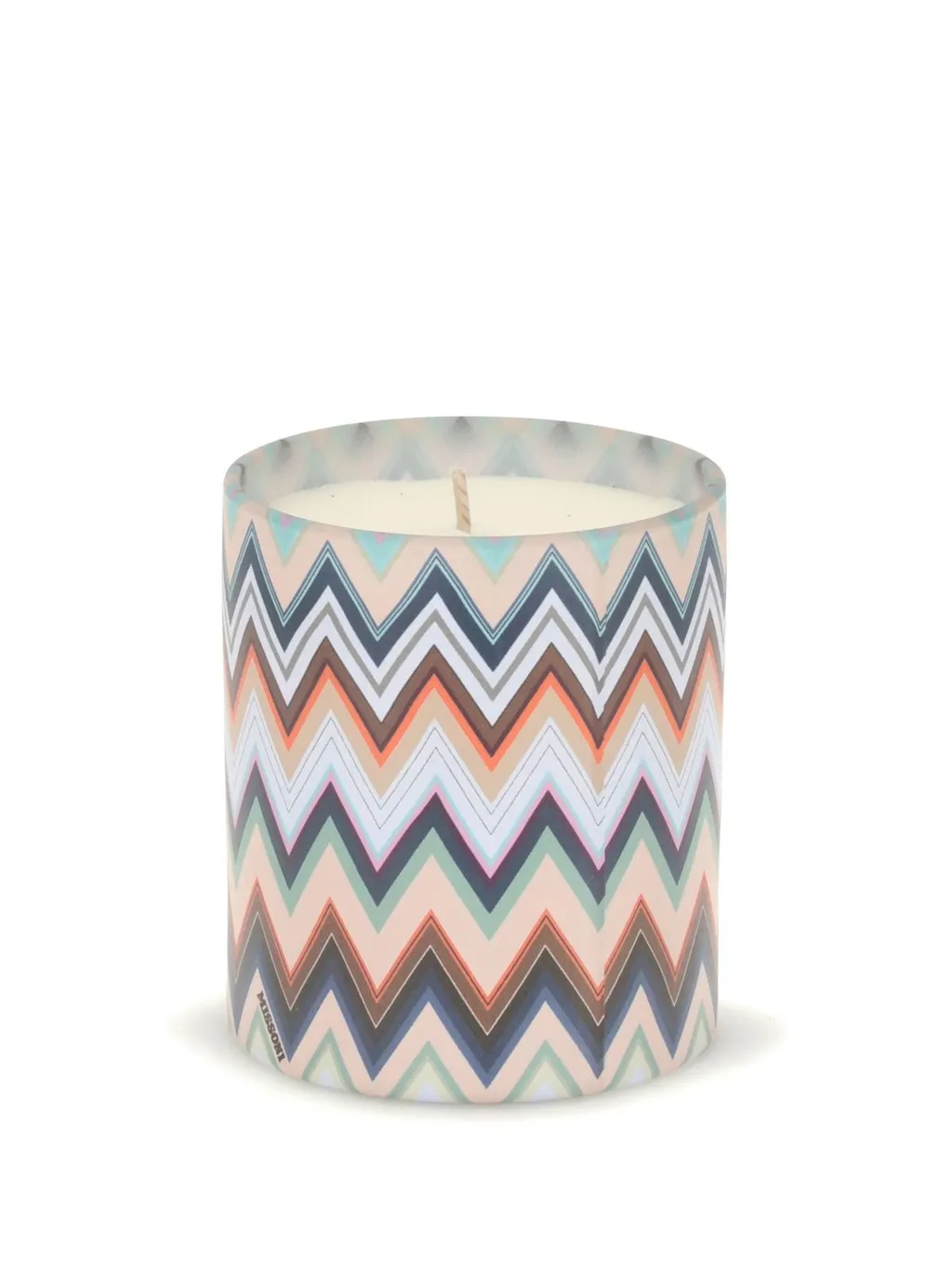 Missoni Home Zigzag Printed Cylindrical Shaped Candle