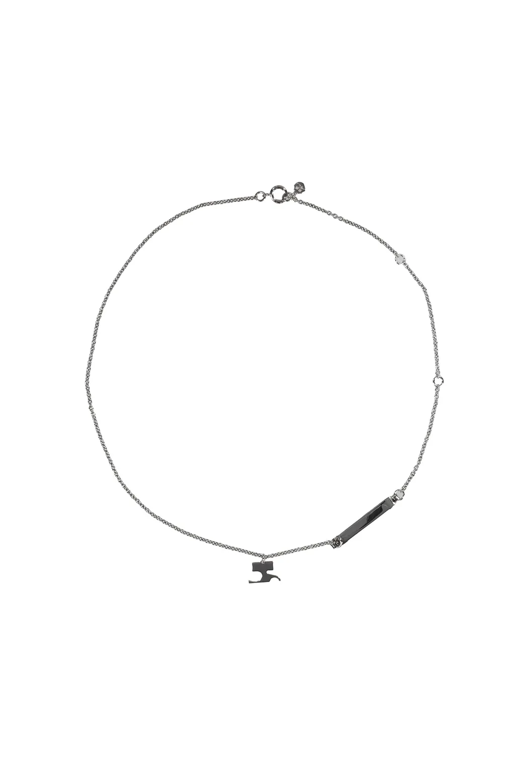 Ac Chain ​​Necklace / Sil