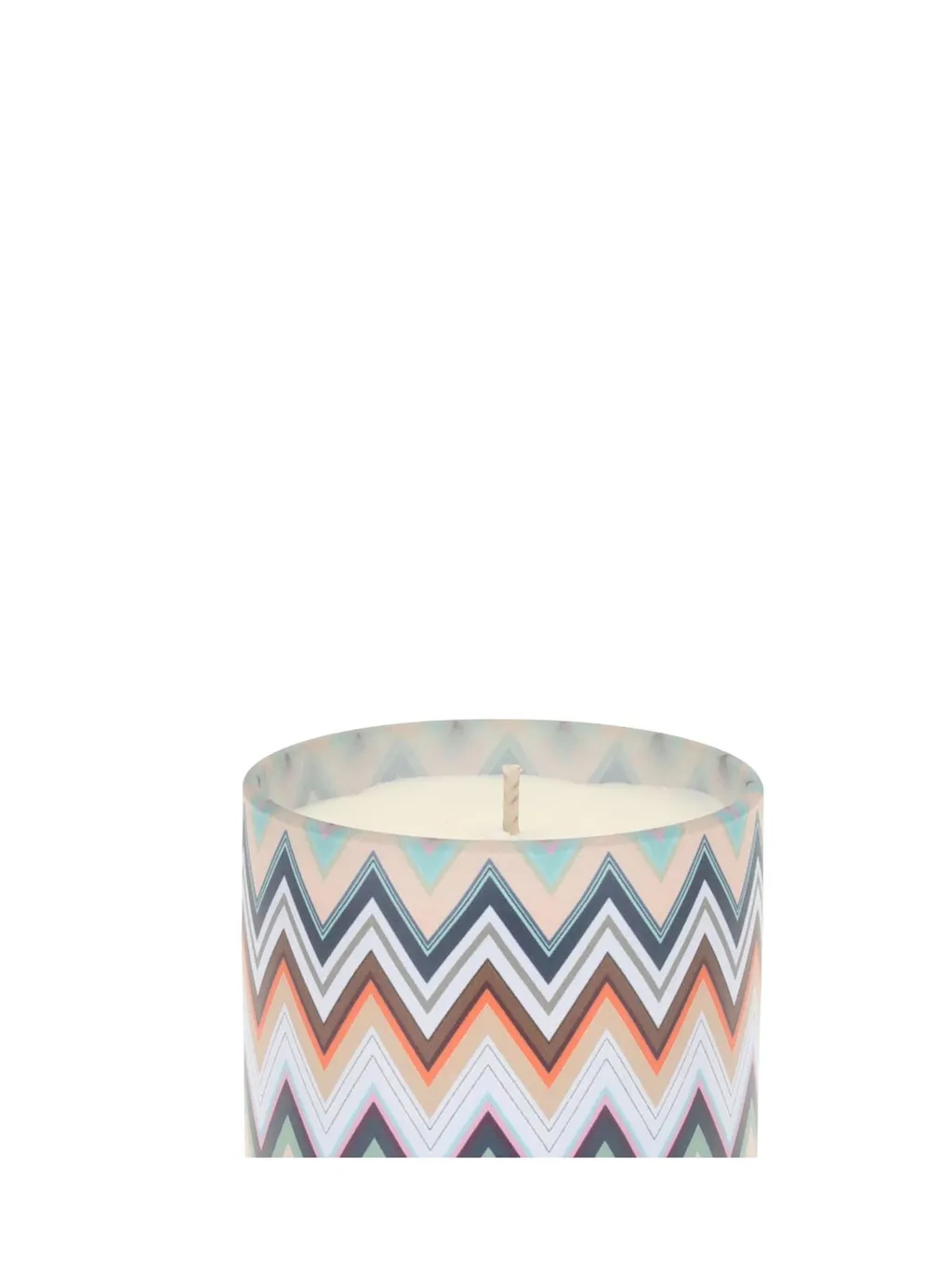 Missoni Home Zigzag Printed Cylindrical Shaped Candle