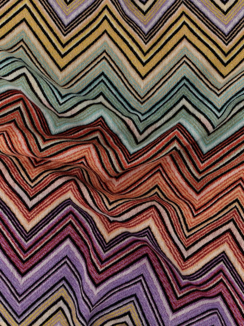 Missoni Home Zig-Zag Woven Fringed-Edge Throw