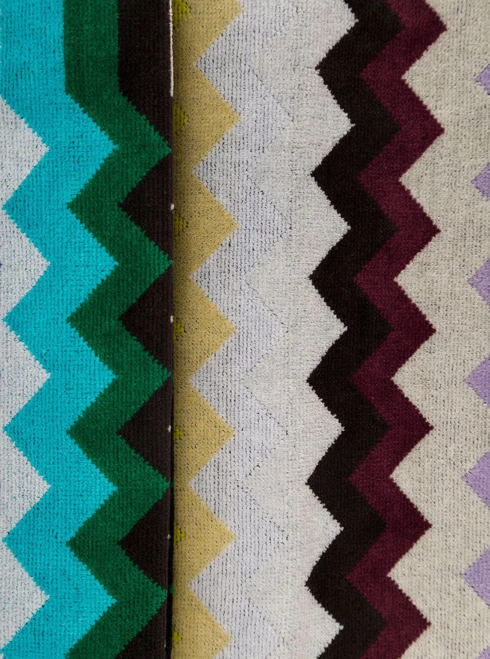 Missoni Home Two-Piece Zig Zag-Patterned Bath Towel