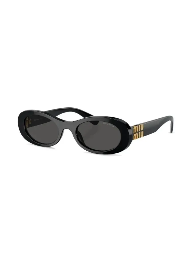 Miu Miu Eyewear Oval Frame Full Rim Sunglasses