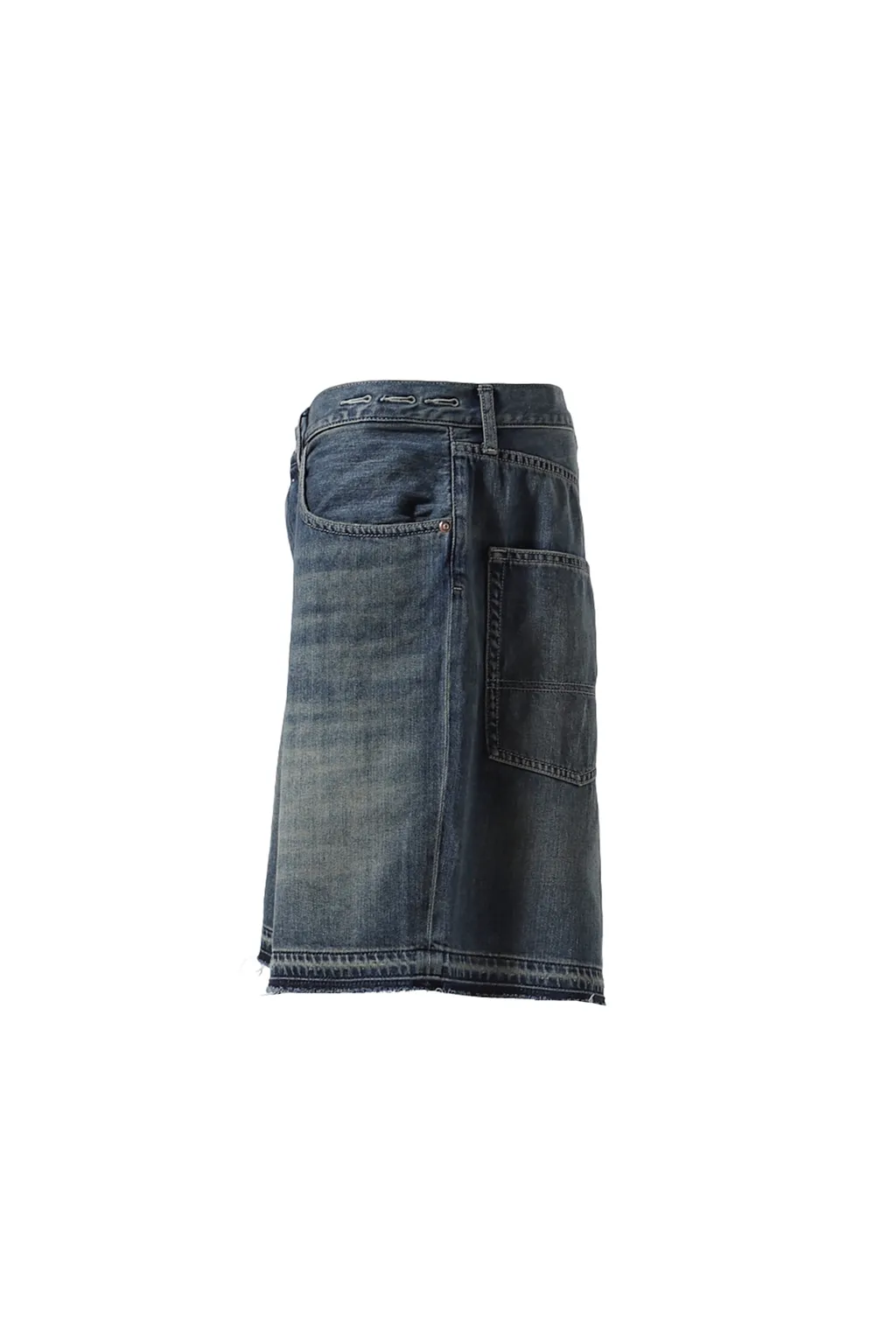 5Pockets Huge Shorts - Denim / Indigo