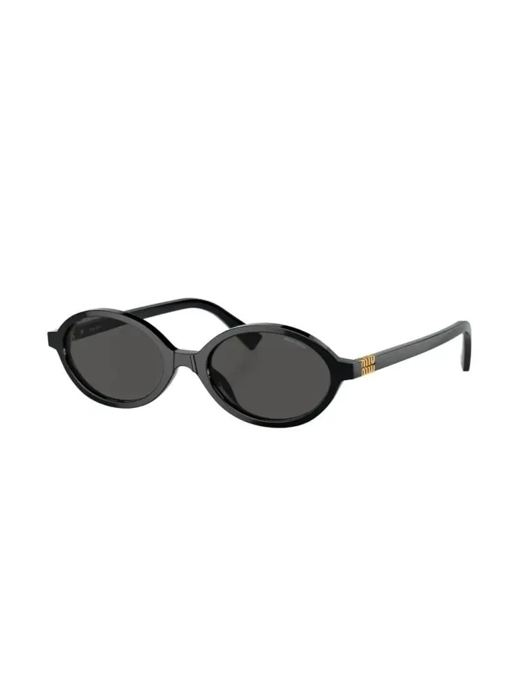 Miu Miu Eyewear Oval Frame Full Rim Sunglasses