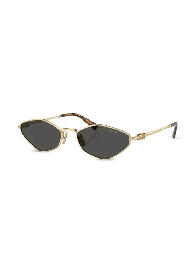 Miu Miu Eyewear Geometric Frame Full Rim Sunglasses