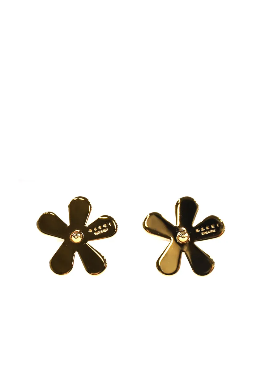 Earrings / White