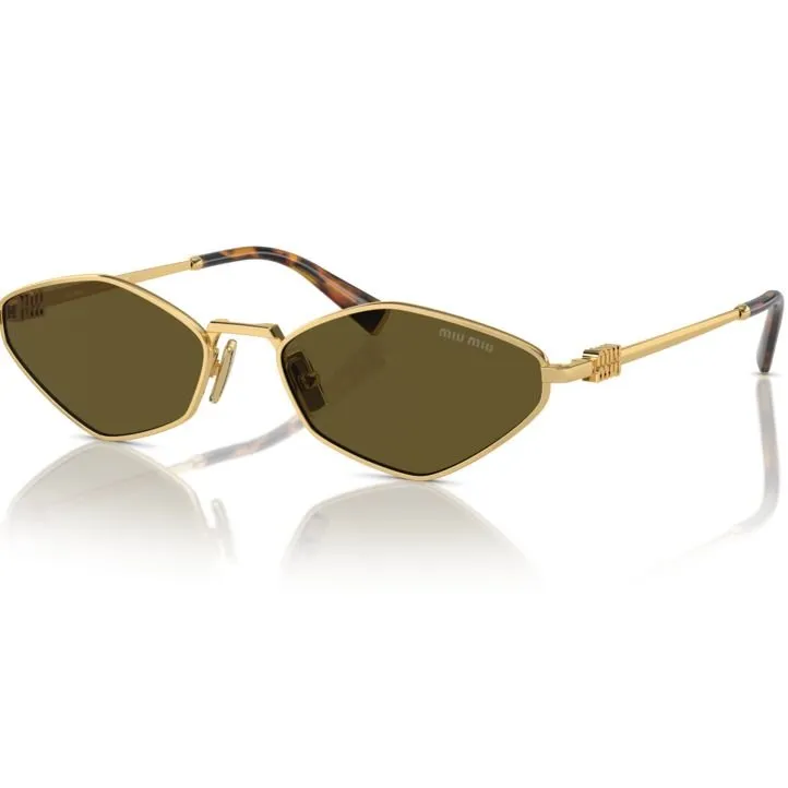 Miu Miu Eyewear Irregular-Frame Sunglasses
