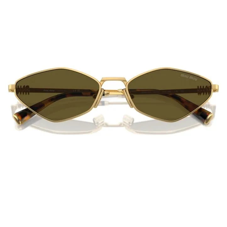 Miu Miu Eyewear Irregular-Frame Sunglasses