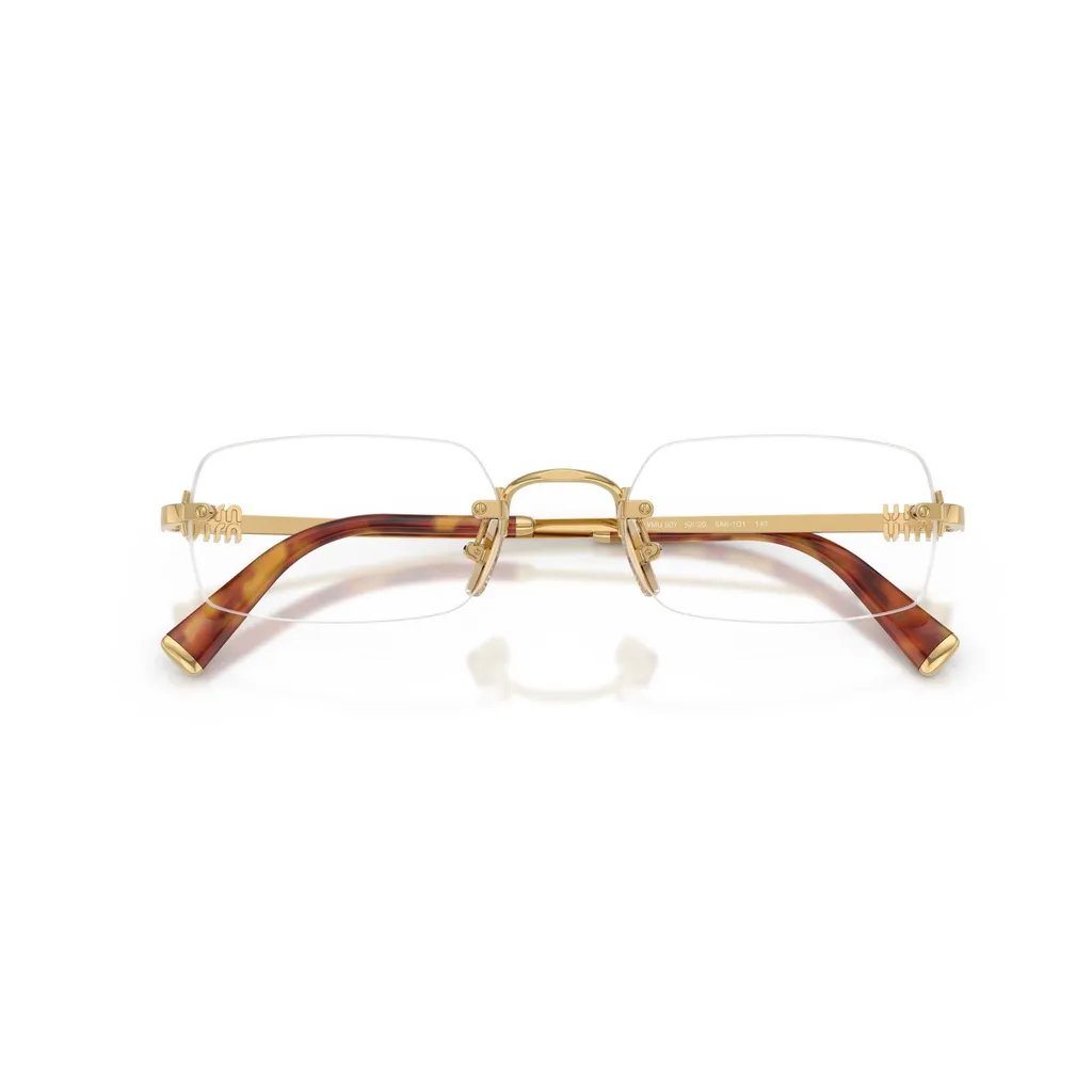 Miu Miu Eyewear Rectangle Frame Glasses