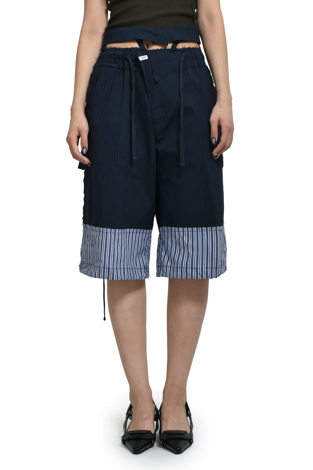 Baggy Cargo Shorts / Blu