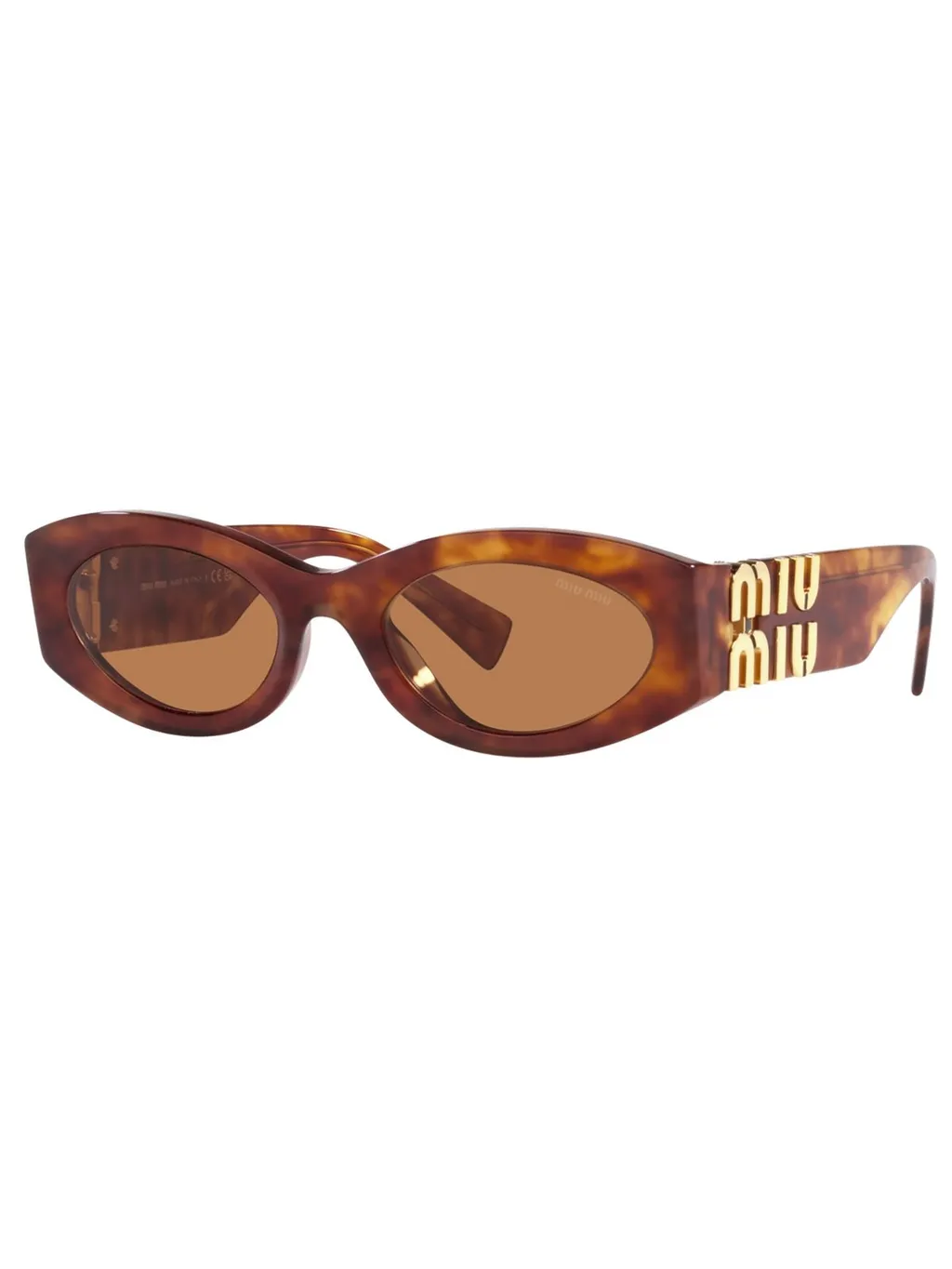Miu Miu Eyewear Oval-Frame Sunglasses