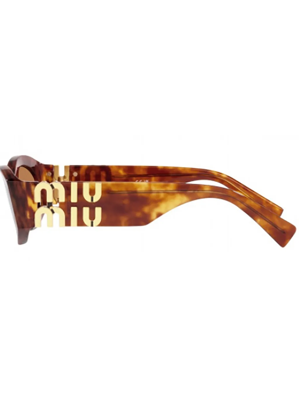 Miu Miu Eyewear Oval-Frame Sunglasses