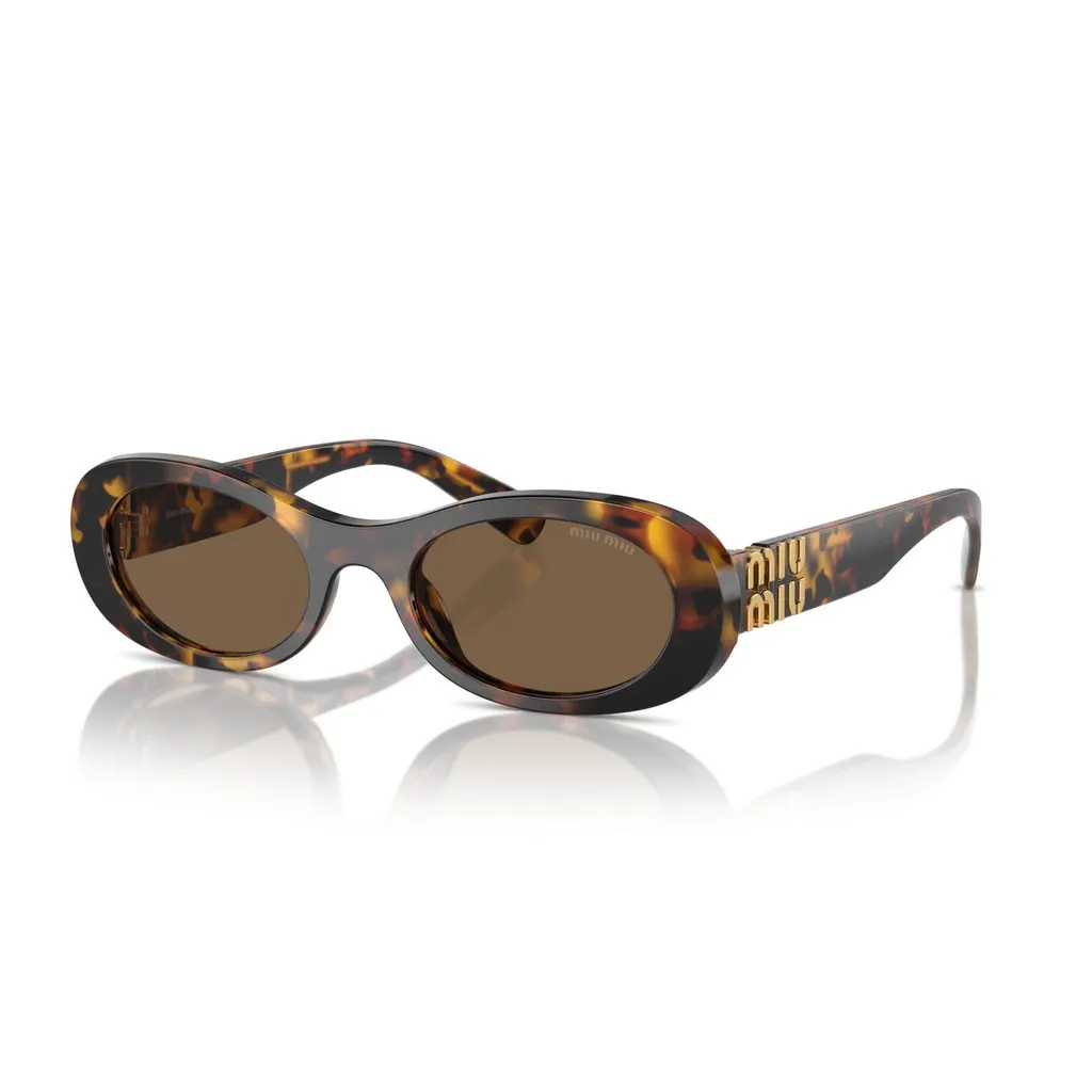 Miu Miu Eyewear Oval-Frame Sunglasses