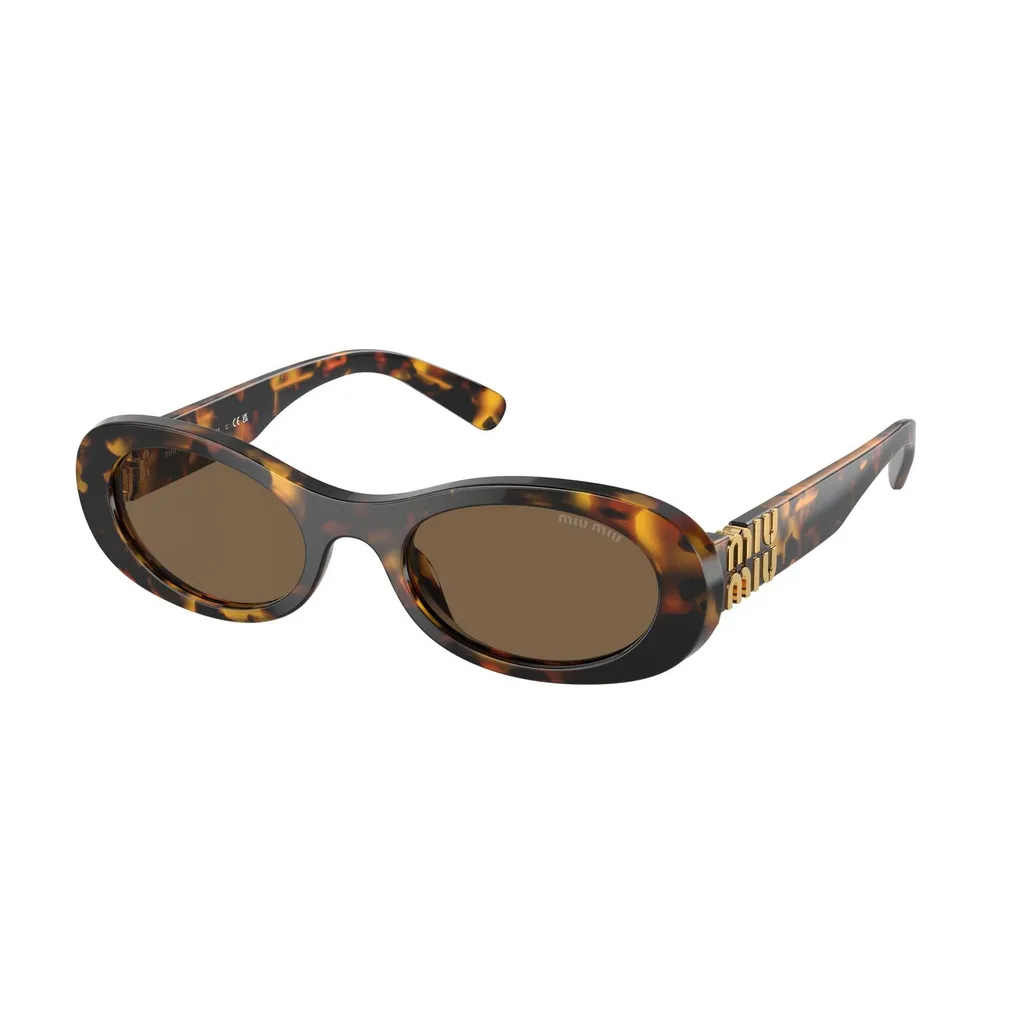 Miu Miu Eyewear Oval-Frame Sunglasses